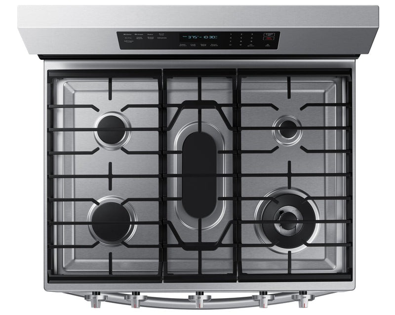 Samsung 6 Cu. Ft. Freestanding Gas Range with Air Fry - NX60A6711SS/AA