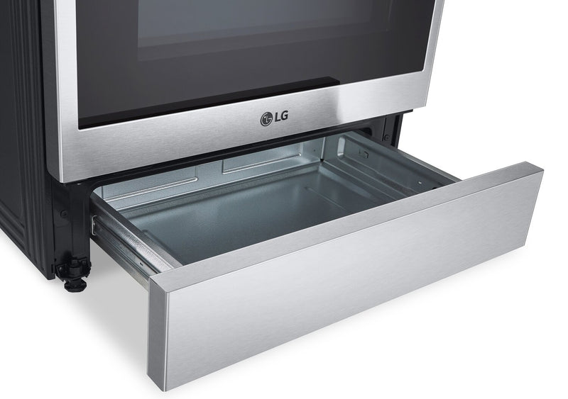 LG 6.3 Cu. Ft. Front-Control Electric Range with Air Fry - LSEL6335F