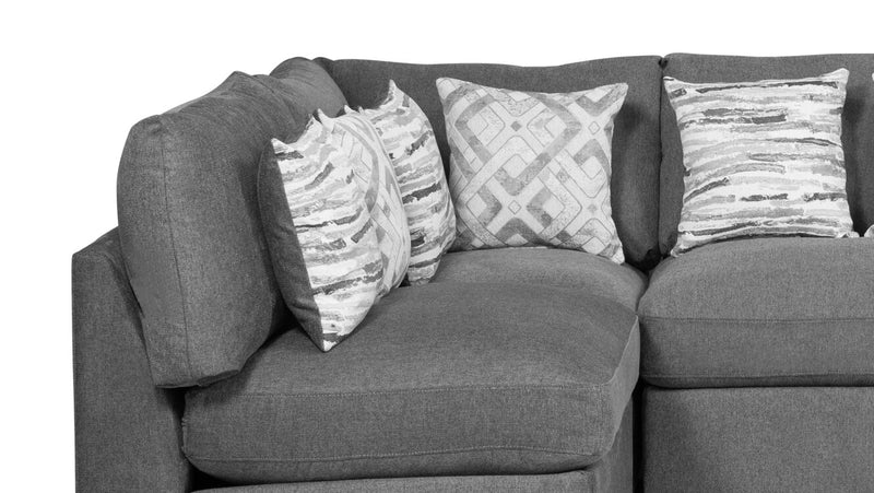 Evolve Left-Facing Sectional - Charcoal