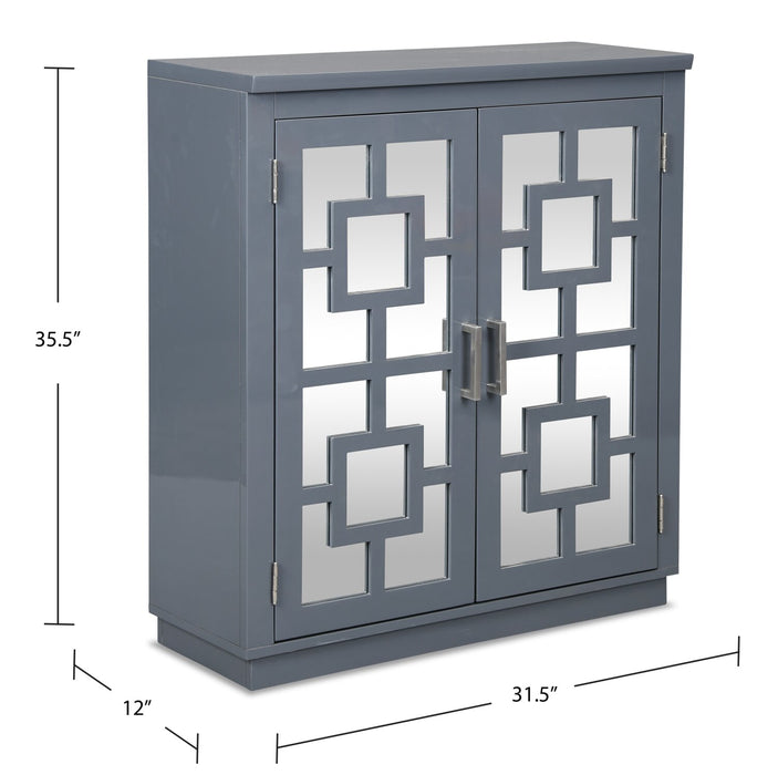 Darci Accent Cabinet - Grey