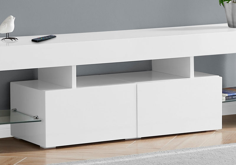Maggie 63\" TV Stand - White