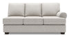 Sofa Lab Roll LAF Sofa - Luxury Silver