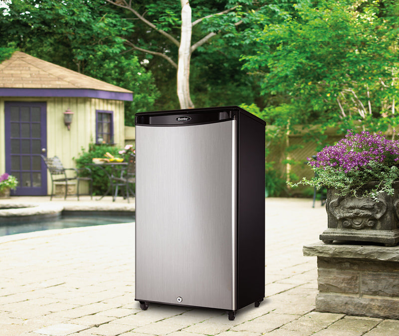 Danby 3.3 Cu. Ft. Outdoor Compact Refrigerator - DAR033A1BSLDBO