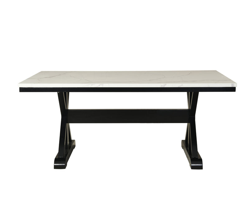 Verona Rectangular Dining Table with Trestle Base