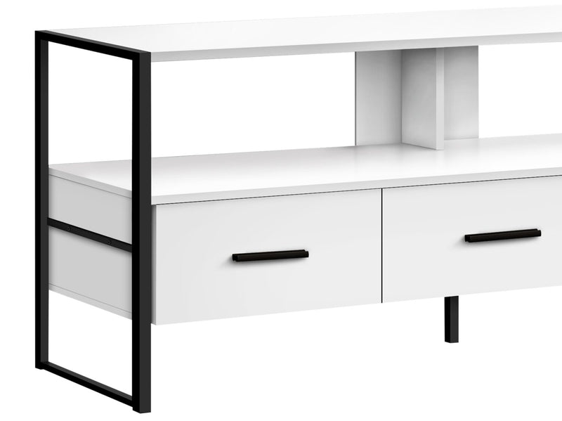 Chace 48” TV Stand - White