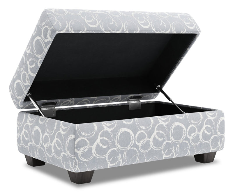 Sofa Lab The Trunk Ottoman - Alloy
