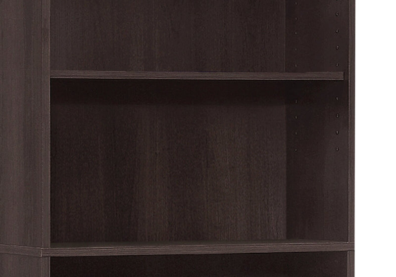 Slade 5-Shelf Bookcase - Espresso