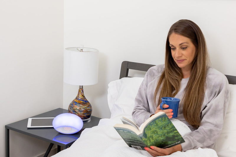 iHome Zenergy Sunrise Wake-up Alarm Clock with Sound Therapy - IZBT110WFT 