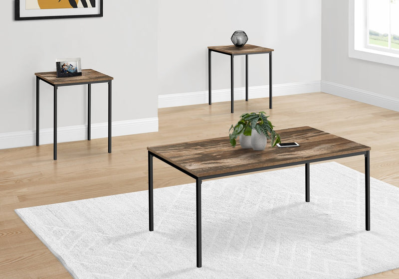 Easton 3-Piece Coffee and End Tables Package - Brown