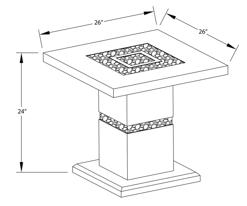 Garbo End Table