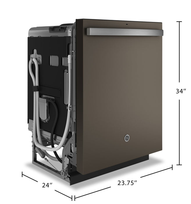 GE Top-Control Dishwasher with Sanitize Cycle - GDT650SMVES