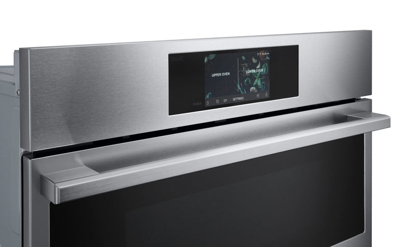 LG STUDIO 6.4 Cu. Ft. InstaView® Double Wall Oven - WCES6428F