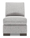 Sofa Lab Track Armless Chair - Luna Domino