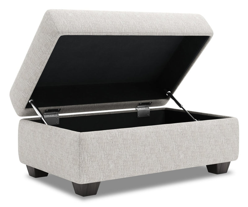 Sofa Lab The Trunk Ottoman - Luxury Silver