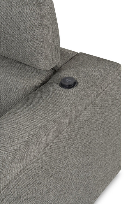 Savvy 2-Piece Left-Facing Linen-Look Sectional