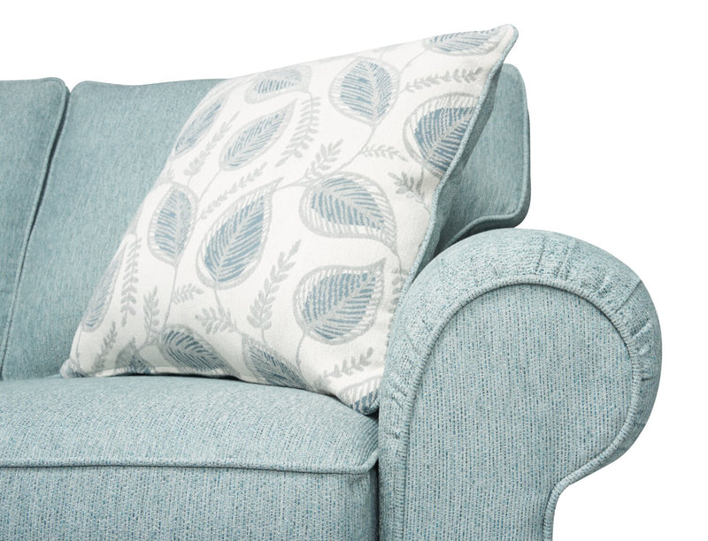 Scarlett Chenille Loveseat - Marine
