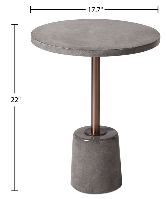 Rosalee Accent Table - Grey