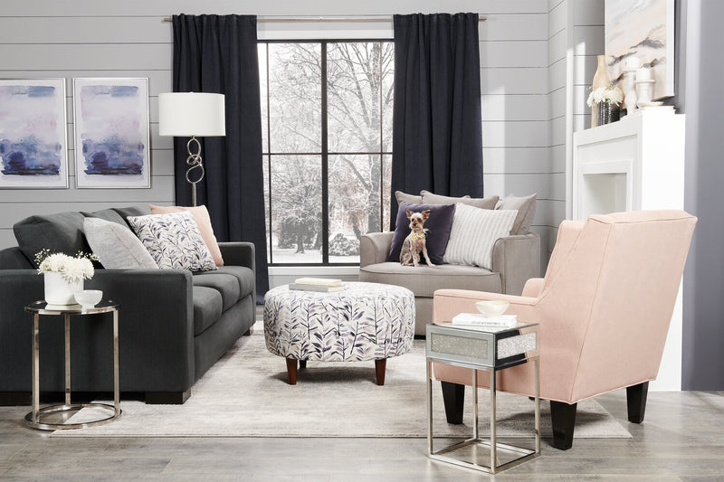Sofa Lab The Cuddler Chair - Pax Slate
