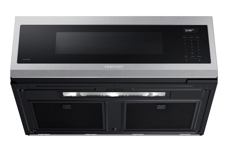 Samsung 1.1 Cu. Ft. Low-Profile Over-the-Range Microwave - ME11A7710DS/AC