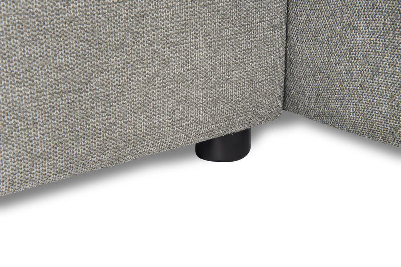 Savvy 2-Piece Right-Facing Linen-Look Sectional