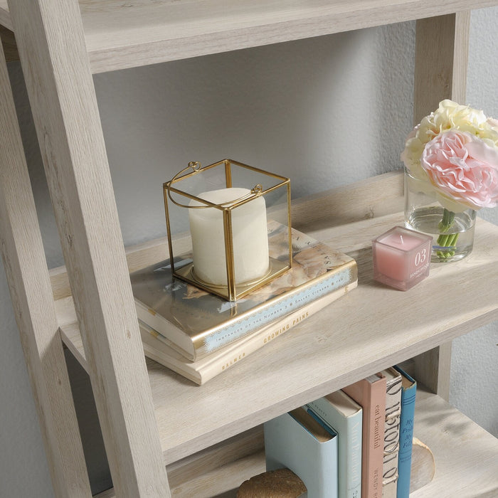 Kyree Ladder Style Bookcase - Chalked Chestnut 