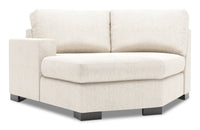 Sofa Lab Track LAF Cuddler - Luxury Sand