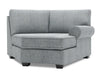 Sofa Lab Roll RAF Cuddler - Luna Pewter