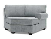 Sofa Lab Roll RAF Cuddler - Luna Pewter 