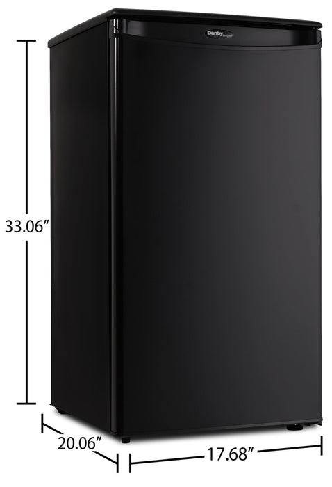 Danby Designer 3.3 Cu. Ft. Compact Refrigerator - DAR033A1BDD 