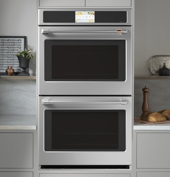 Café Professional Series 10 Cu. Ft. Double Wall Oven with Wi-Fi - CTD90DP2NS1 