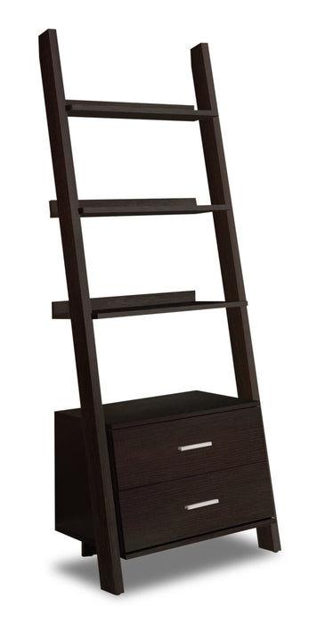 Ronan Bookcase with Storage - Espresso 