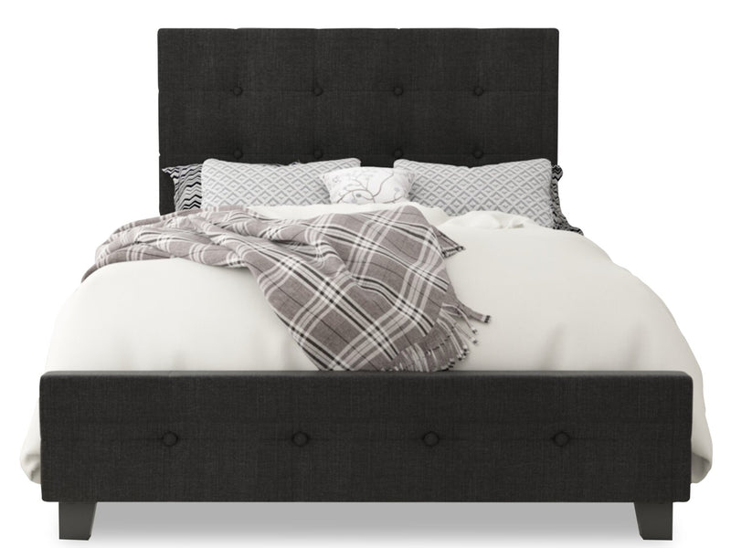 Page Full Bed - Charcoal