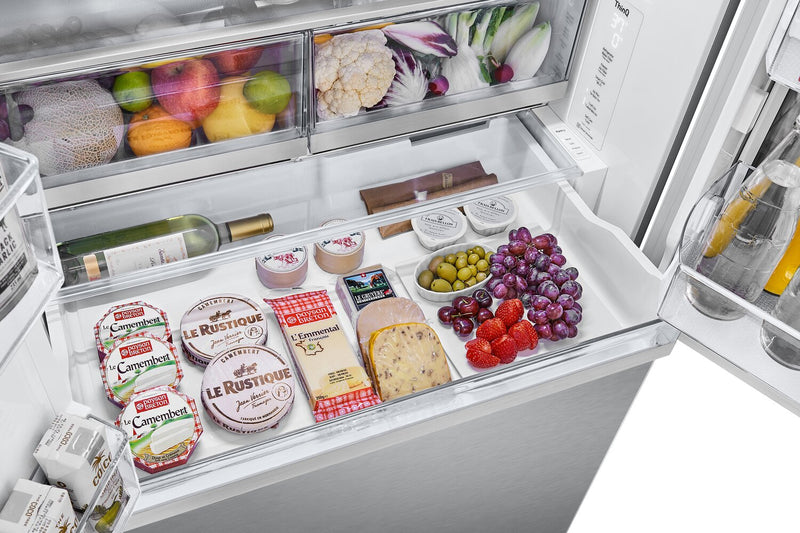LG 31 Cu. Ft. Smart Mirror InstaView™ Door-in-Door® Refrigerator - LRYKS3106S