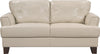 Vita 100% Genuine Leather Loveseat - Smoke