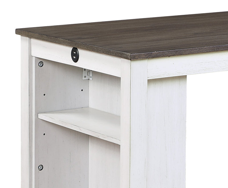 Lane 3-Piece Counter-Height Dining Package - White