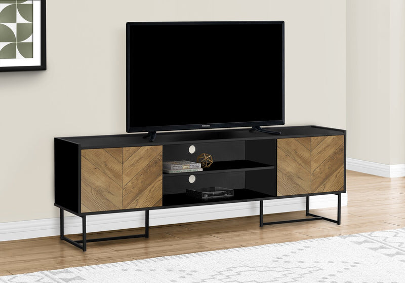 Archer 71\" TV Stand - Light Brown