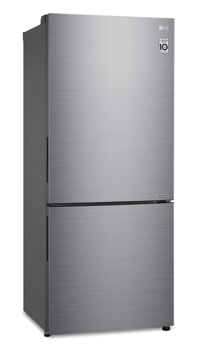 LG 15 Cu. Ft. Counter-Depth Bottom-Freezer Refrigerator - LBNC15251V