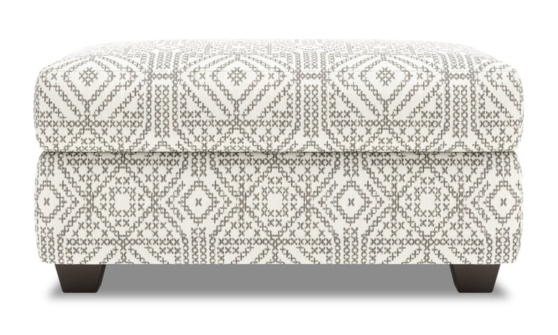 Sofa Lab The Trunk Ottoman - Greystone