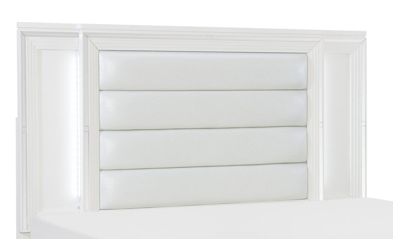 Max Queen Headboard - White