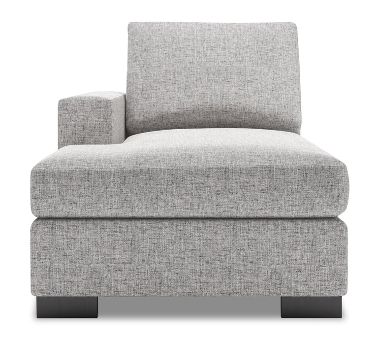 Sofa Lab Track LAF Chaise - Luna Domino