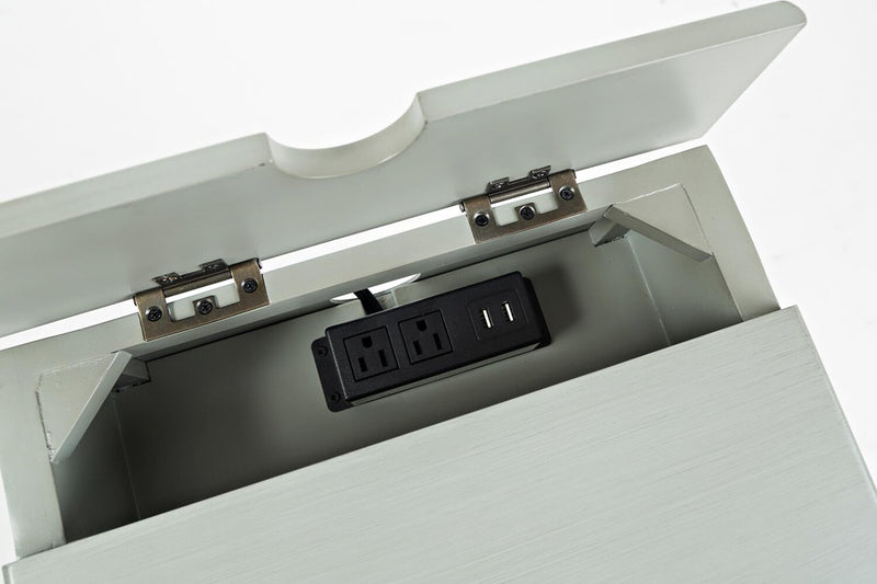 Marseille Chairside Table - Grey 