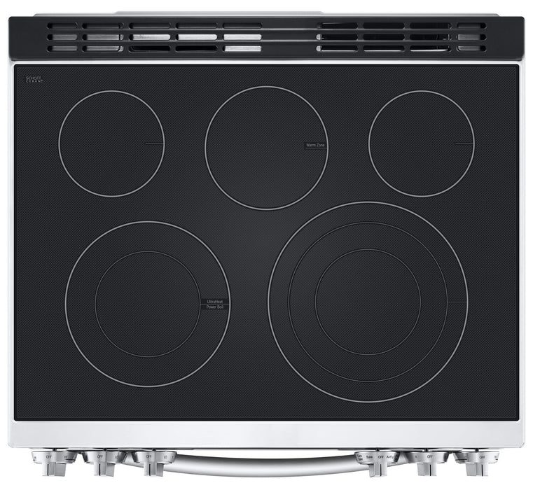 LG 6.3 Cu. Ft. Front-Control Electric Range with Air Fry - LSEL6335F
