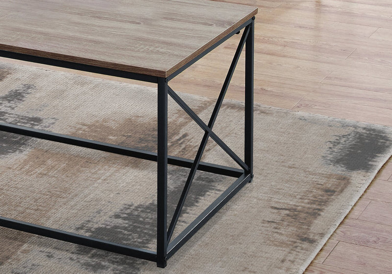 Kasey 3-Piece Coffee and Two End Tables Package - Dark Taupe 