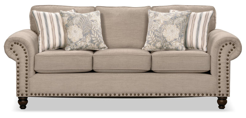 Wynn Chenille Sofa - Beige