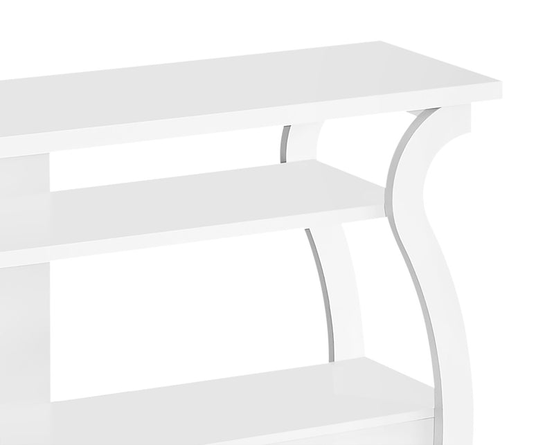 Monroe 60” TV Stand - White