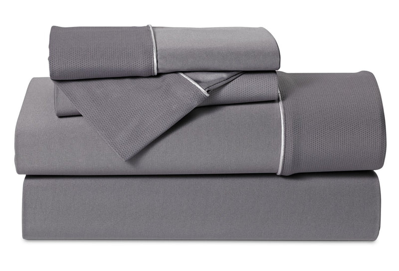 BEDGEAR® Dri-Tec® 4-Piece Full Sheet Set - Grey 