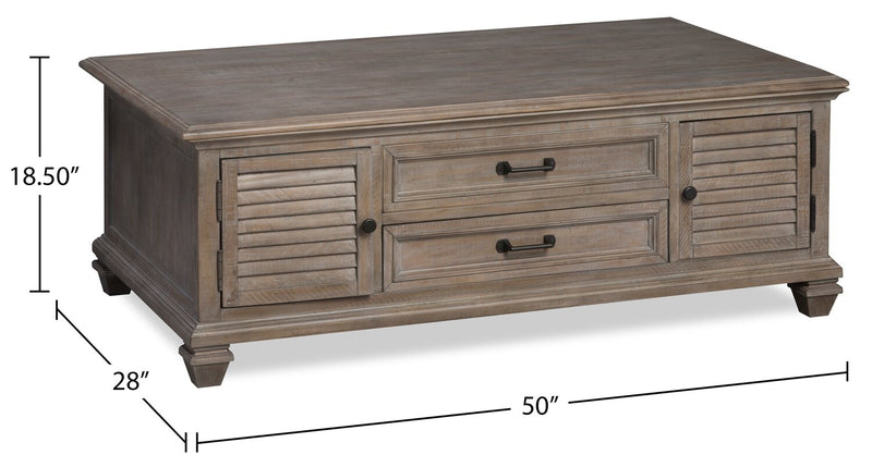 Lancaster Lift-Top Coffee Table