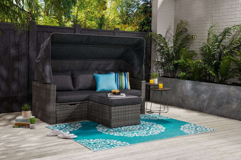 Cuba 3-Seat Canopy Set