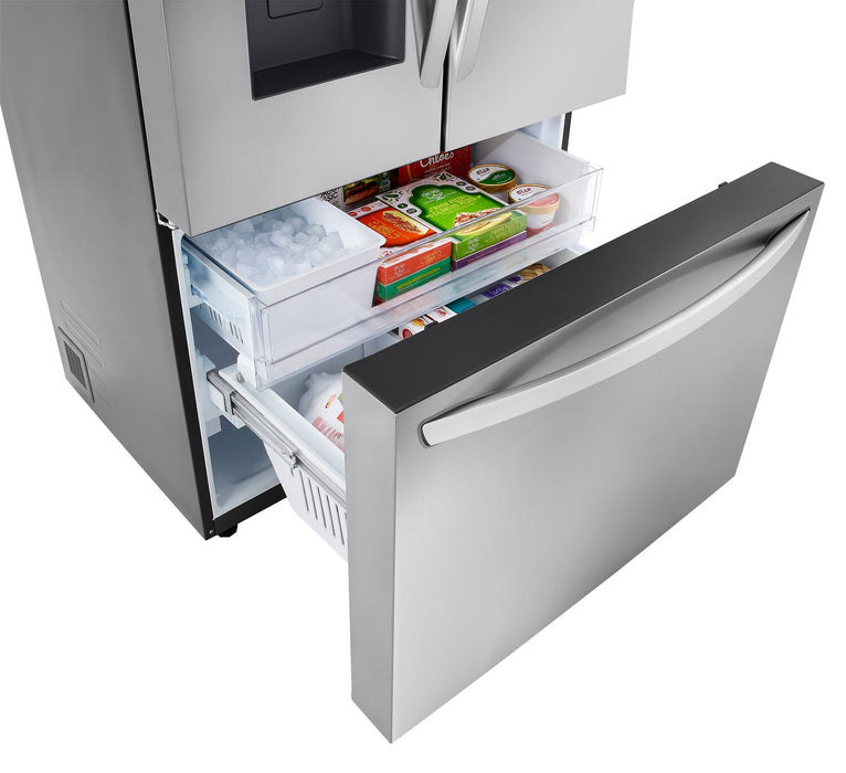 LG 31 Cu. Ft. Smart Standard-Depth MAX ™ French-Door Refrigerator - LRFXS3106S