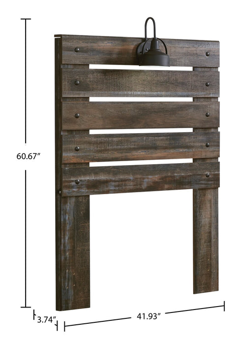 Abby Twin Headboard - Brown 